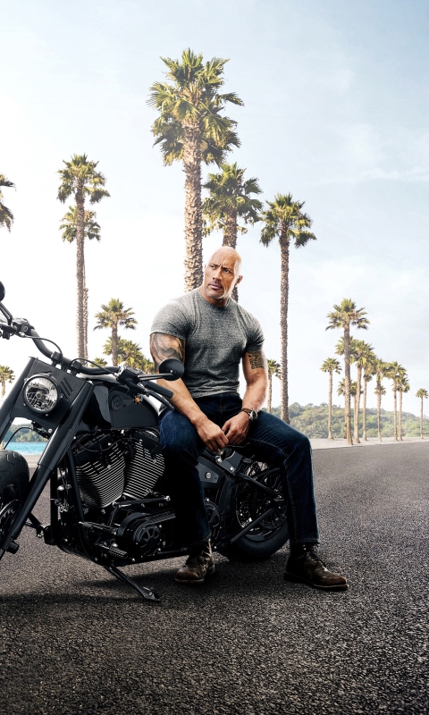 Download mobile wallpaper Fast & Furious, Dwayne Johnson, Movie, Fast & Furious Presents: Hobbs & Shaw for free.