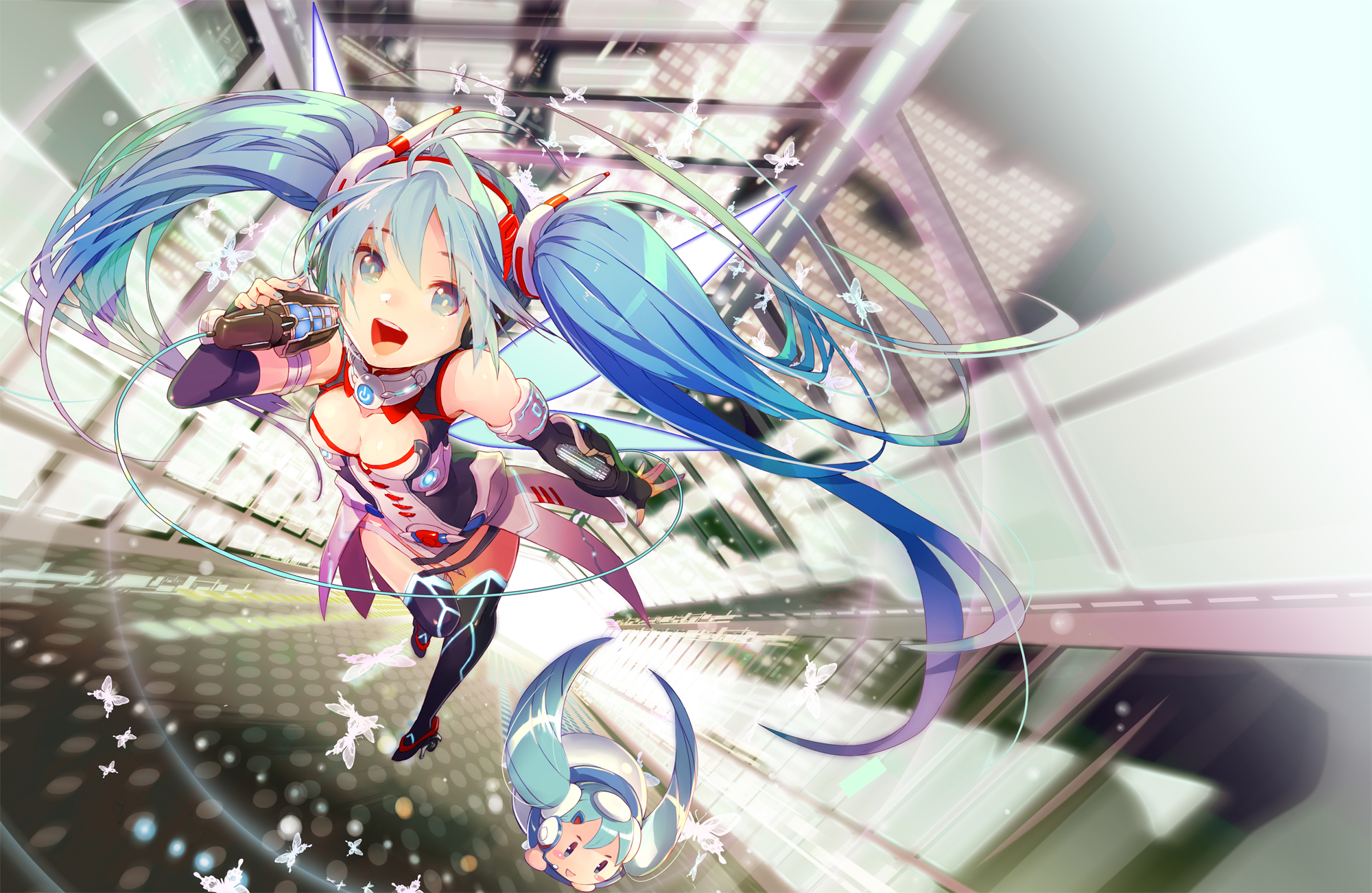 Handy-Wallpaper Vocaloid, Hatsune Miku, Animes kostenlos herunterladen.