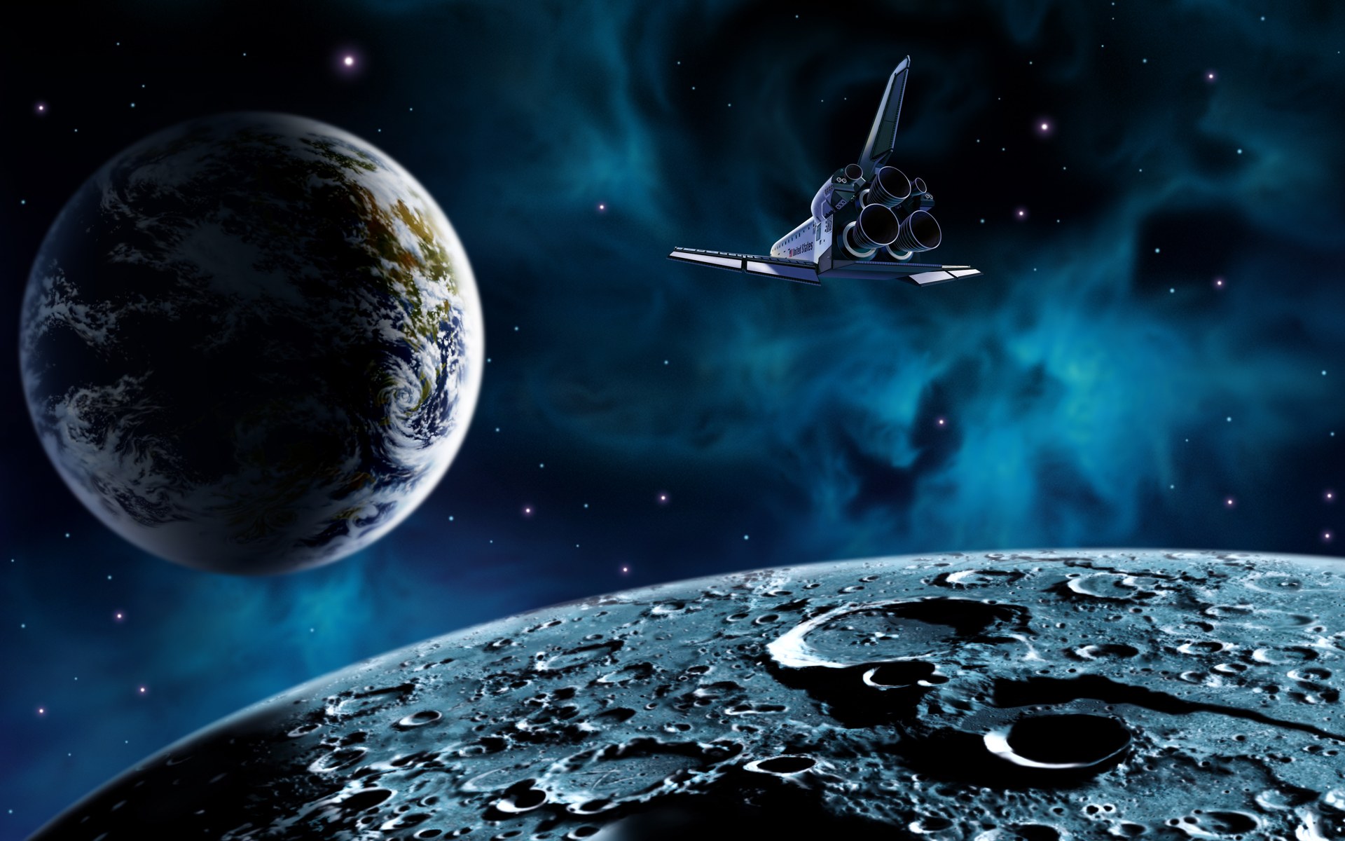 Download mobile wallpaper Nasa, Spaceship, Planet, Sci Fi for free.