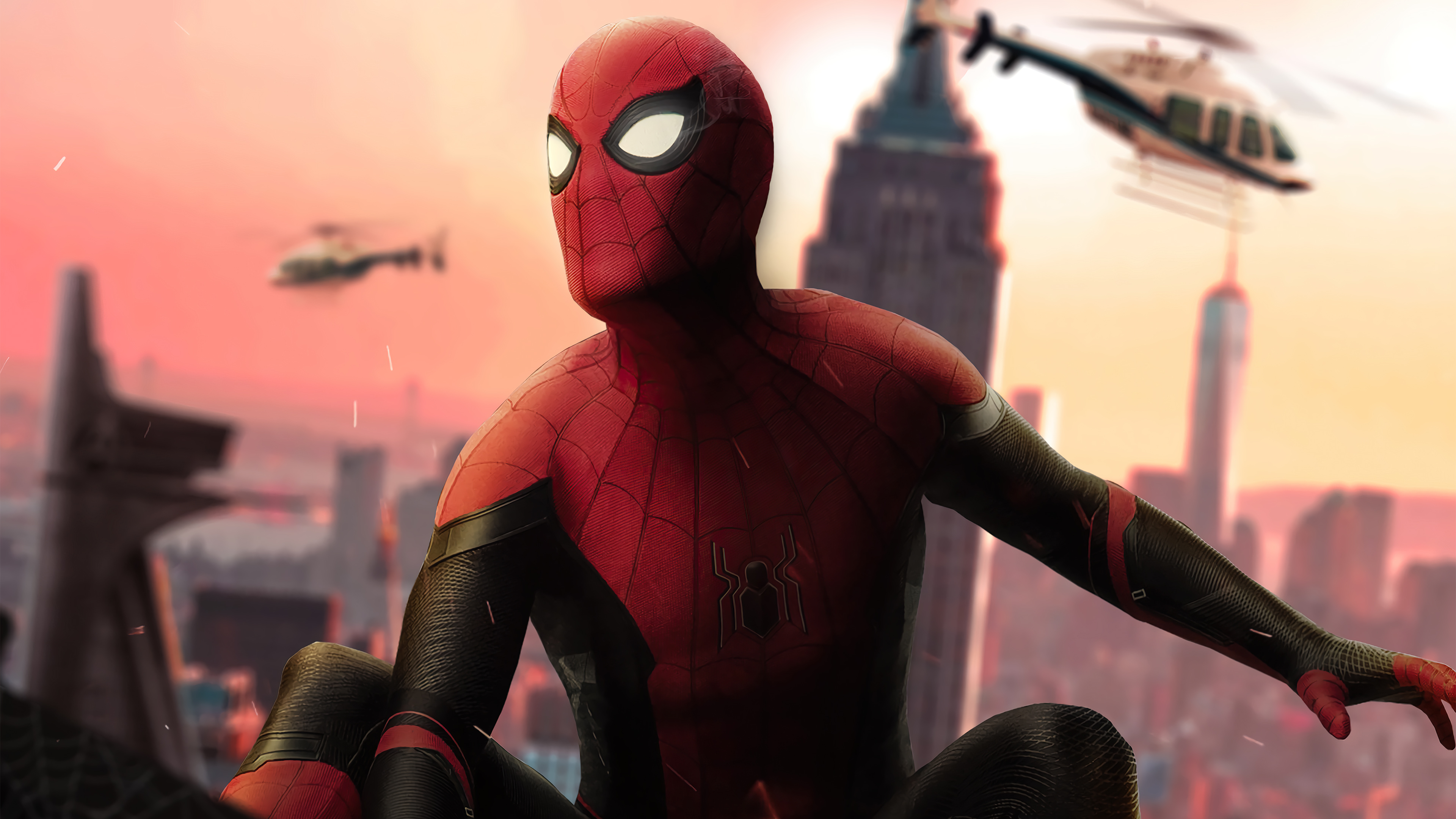 Download mobile wallpaper Spider Man, Movie, Superhero, Tom Holland, Spider Man: No Way Home for free.