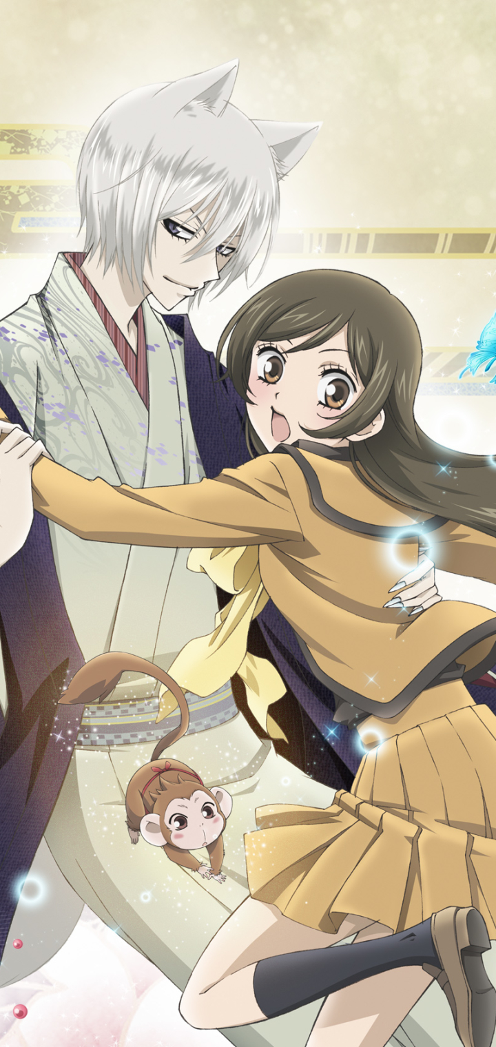 Download mobile wallpaper Anime, Kamisama Kiss, Tomoe (Kamisama Kiss), Nanami Momozono for free.
