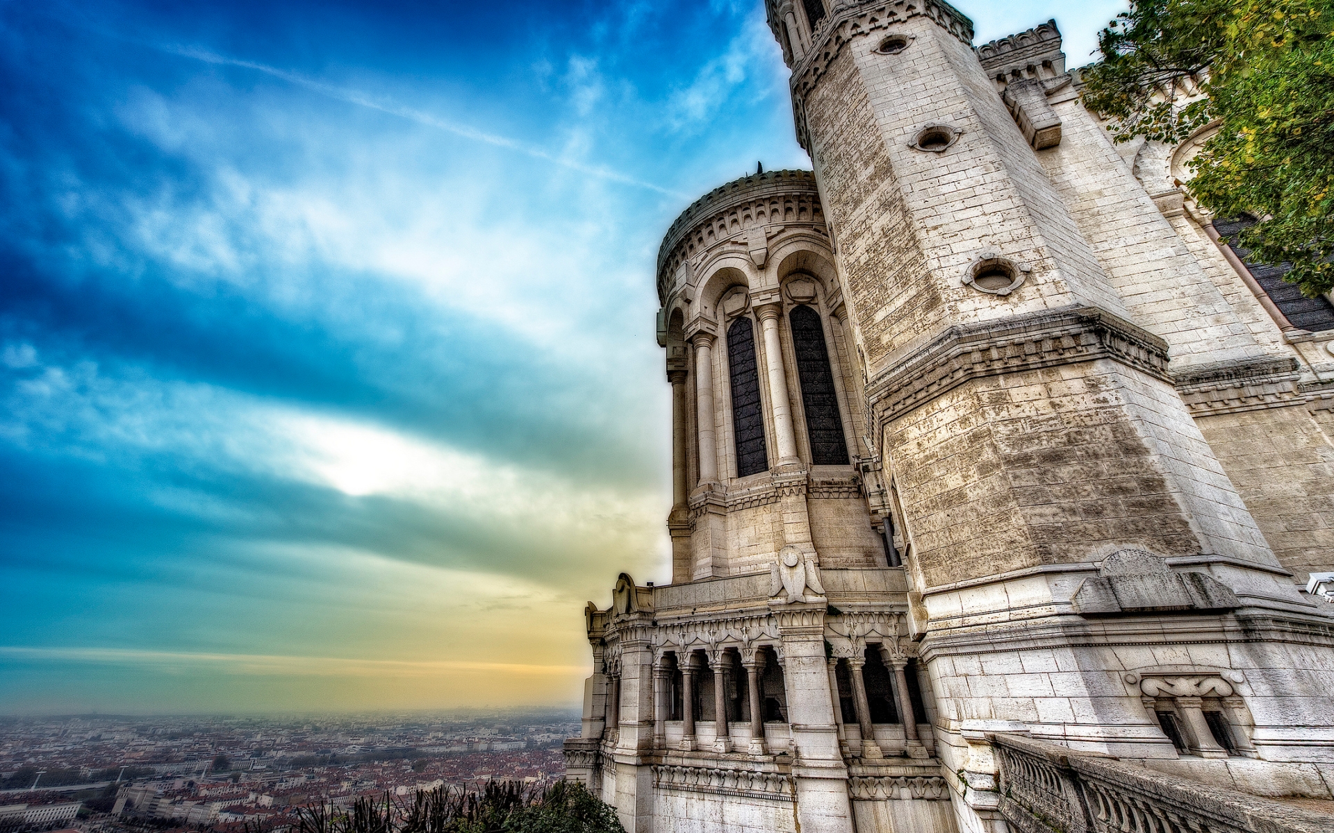 Free download wallpaper Religious, Basilica Of Notre Dame De Fourvière, Basilicas on your PC desktop