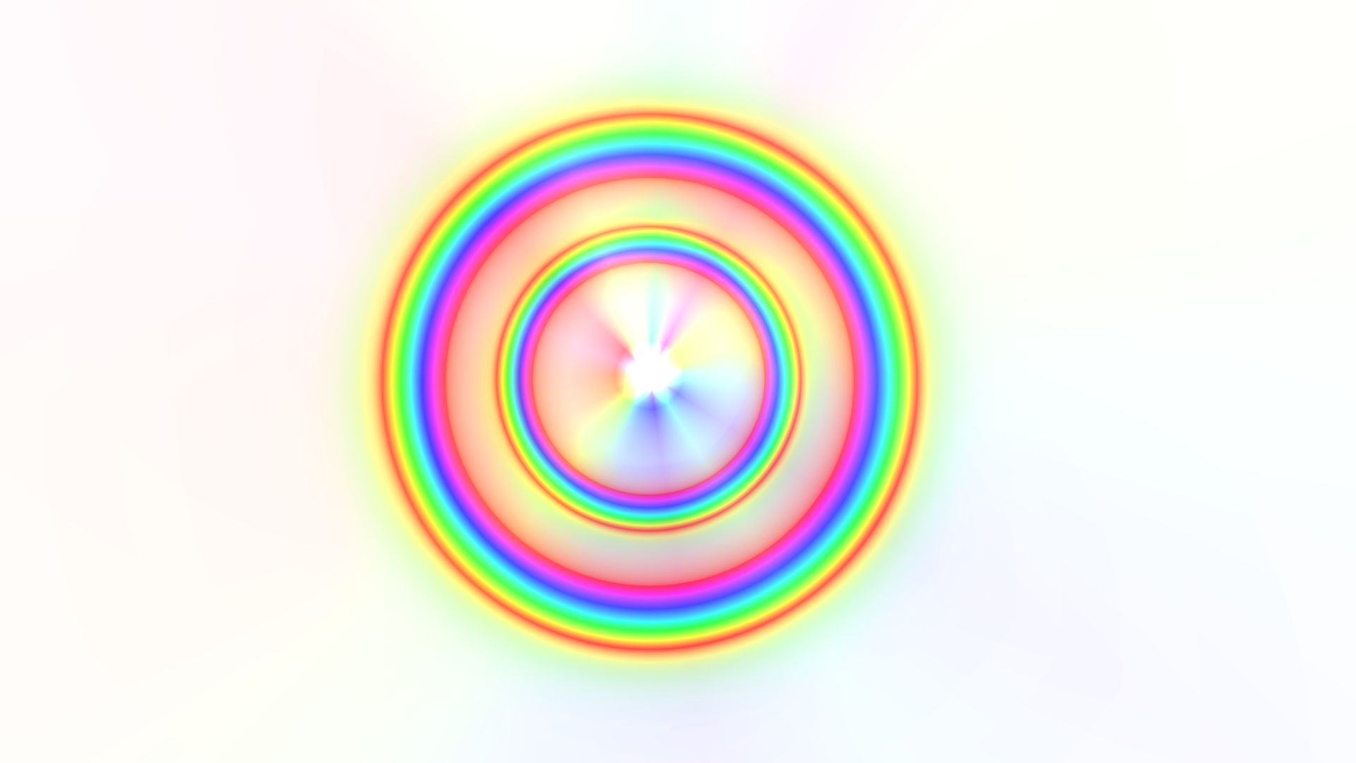 Download mobile wallpaper Abstract, Rainbow, Colors, Circle, Minimalist for free.