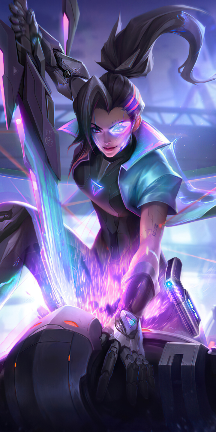 Download mobile wallpaper League Of Legends, Video Game, Samira (League Of Legends) for free.