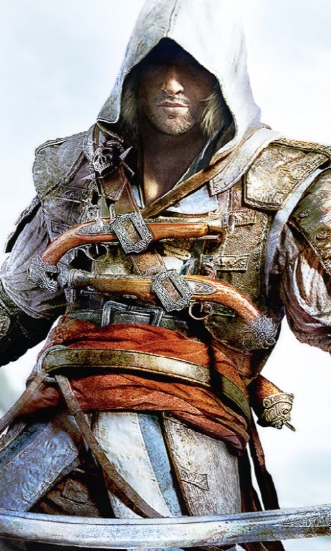 Download mobile wallpaper Assassin's Creed, Video Game, Assassin's Creed Iv: Black Flag for free.