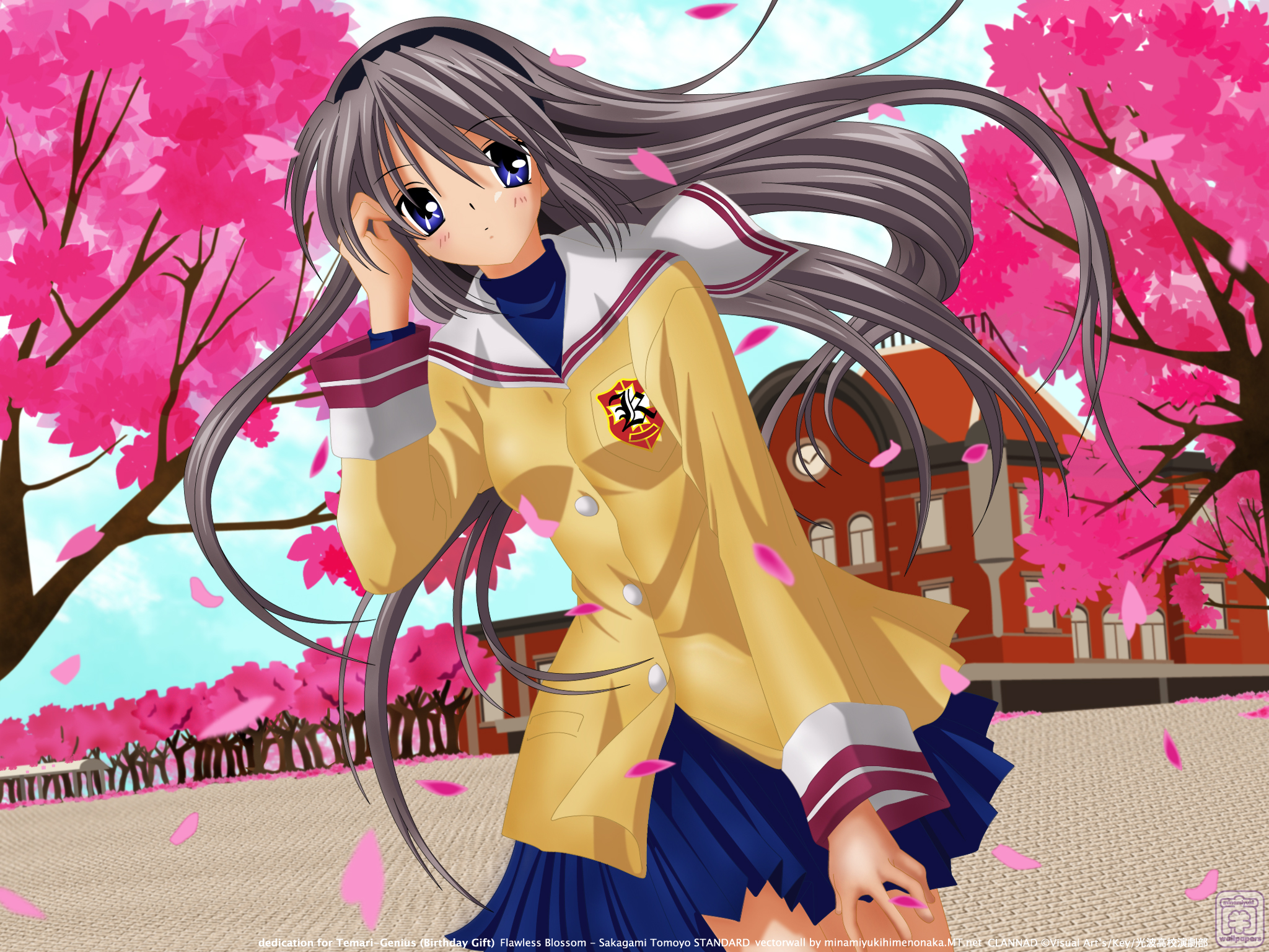 Free download wallpaper Anime, Clannad, Tomoyo Sakagami on your PC desktop