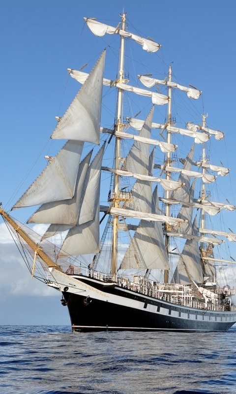 Download mobile wallpaper Sails, Ship, Vehicles for free.