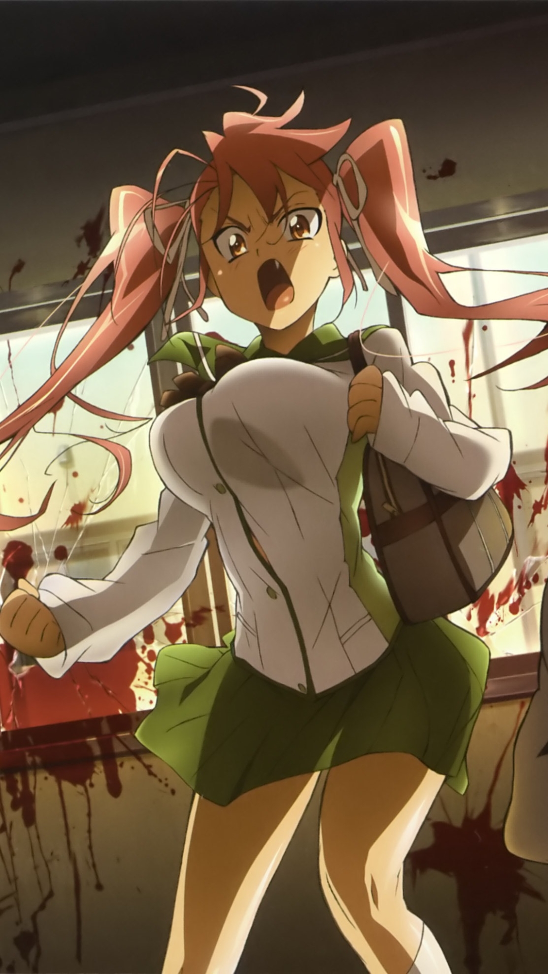 Download mobile wallpaper Anime, Highschool Of The Dead, Saya Takagi, Kôta Hirano for free.