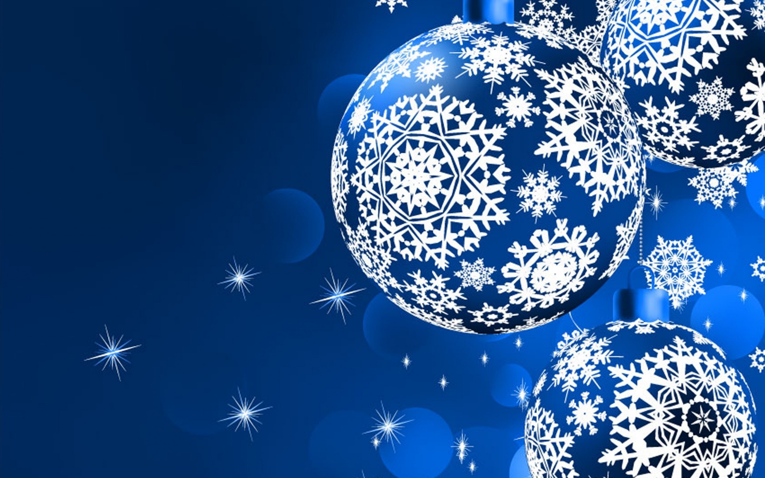 Download PC Wallpaper holidays, new year, blue