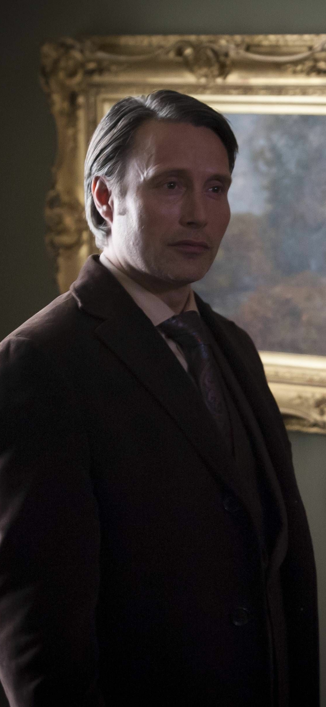 Descarga gratuita de fondo de pantalla para móvil de Series De Televisión, Hannibal, Mads Mikkelsen.