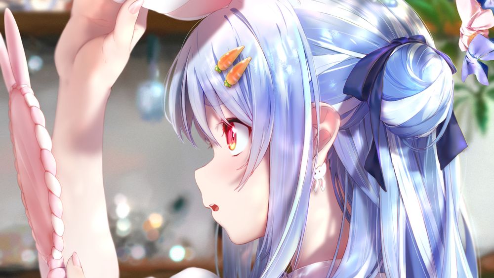 HDデスクトップ 壁紙: ホロライブ, うさだペコラ, アニメ, バーチャルユーチューバーダウンロード無料画像 #1066329