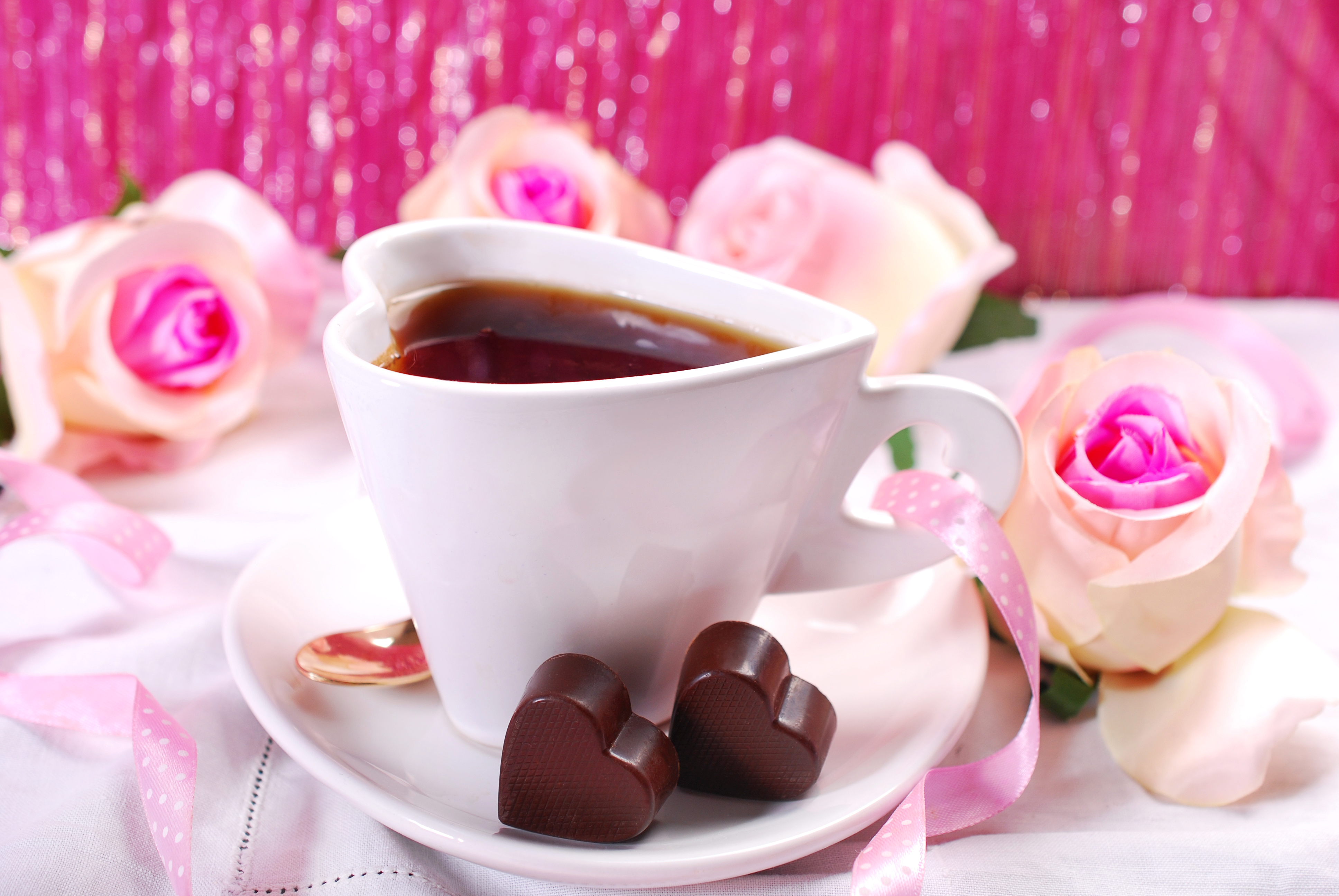 Free download wallpaper Food, Chocolate, Cup, Tea on your PC desktop