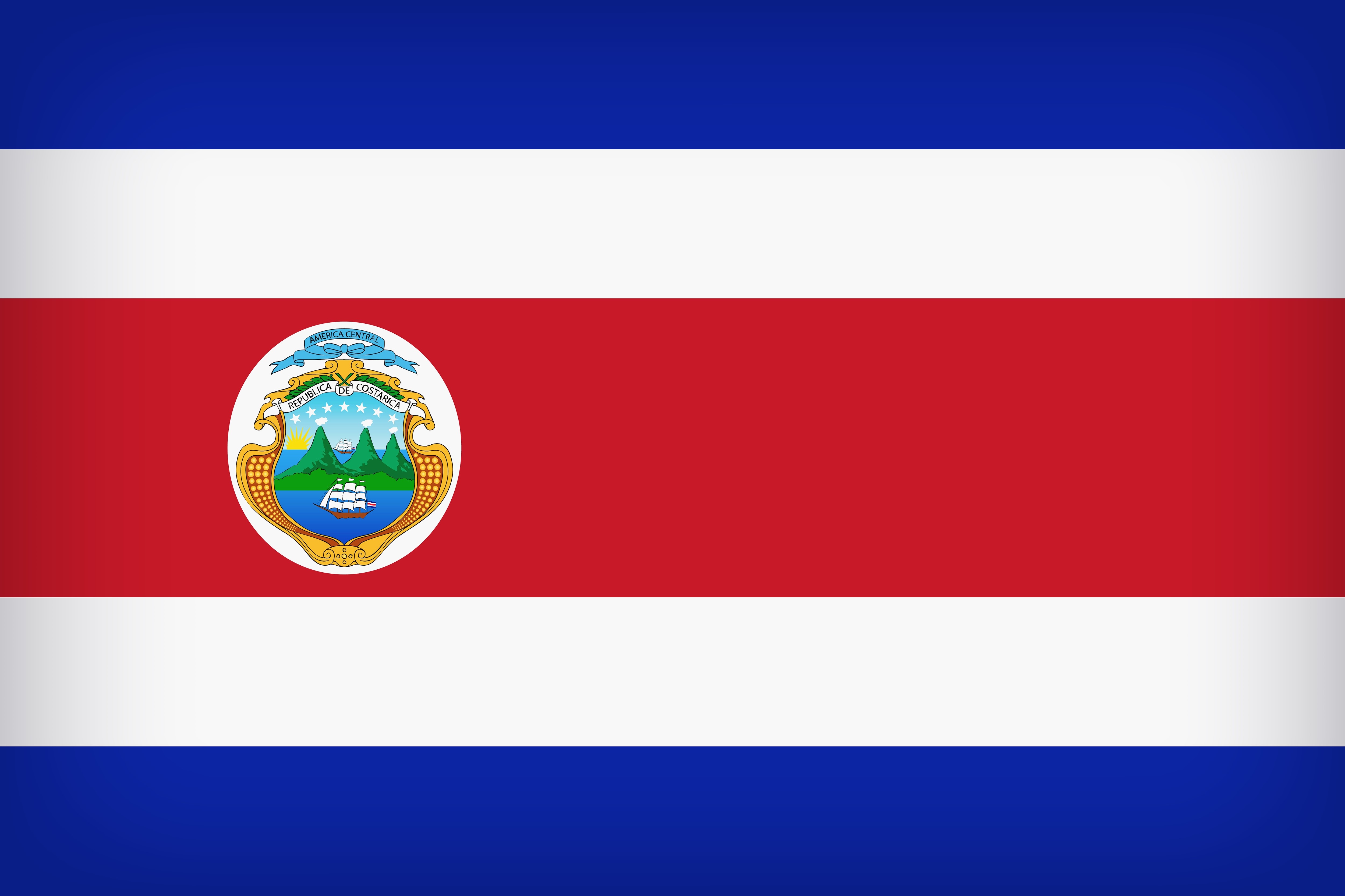 Скачати мобільні шпалери Прапори, Різне, Прапор, Прапор Коста Ріки безкоштовно.