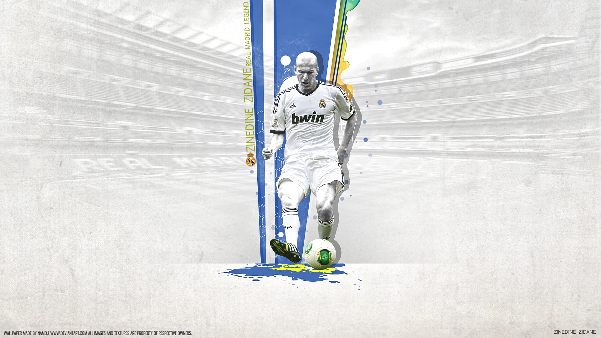 Descarga gratis la imagen Fútbol, Deporte, Francés, Real Madrid C F, Zinedine Zidane en el escritorio de tu PC