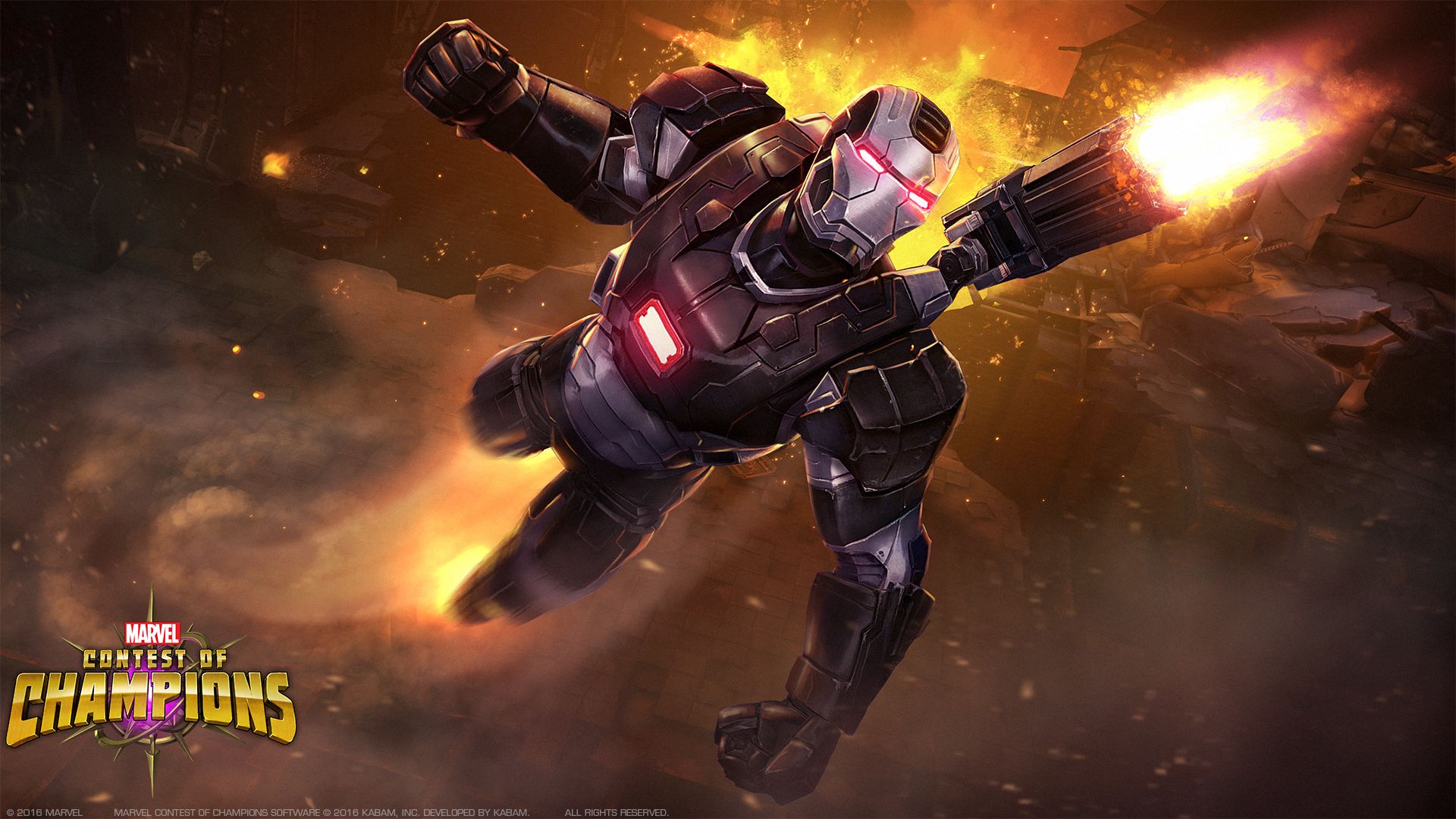 video game, marvel contest of champions, war machine