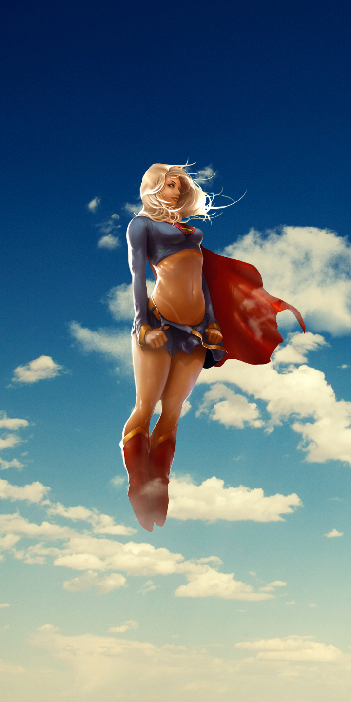 Скачати мобільні шпалери Супермен, Комікси, Супердівчина безкоштовно.