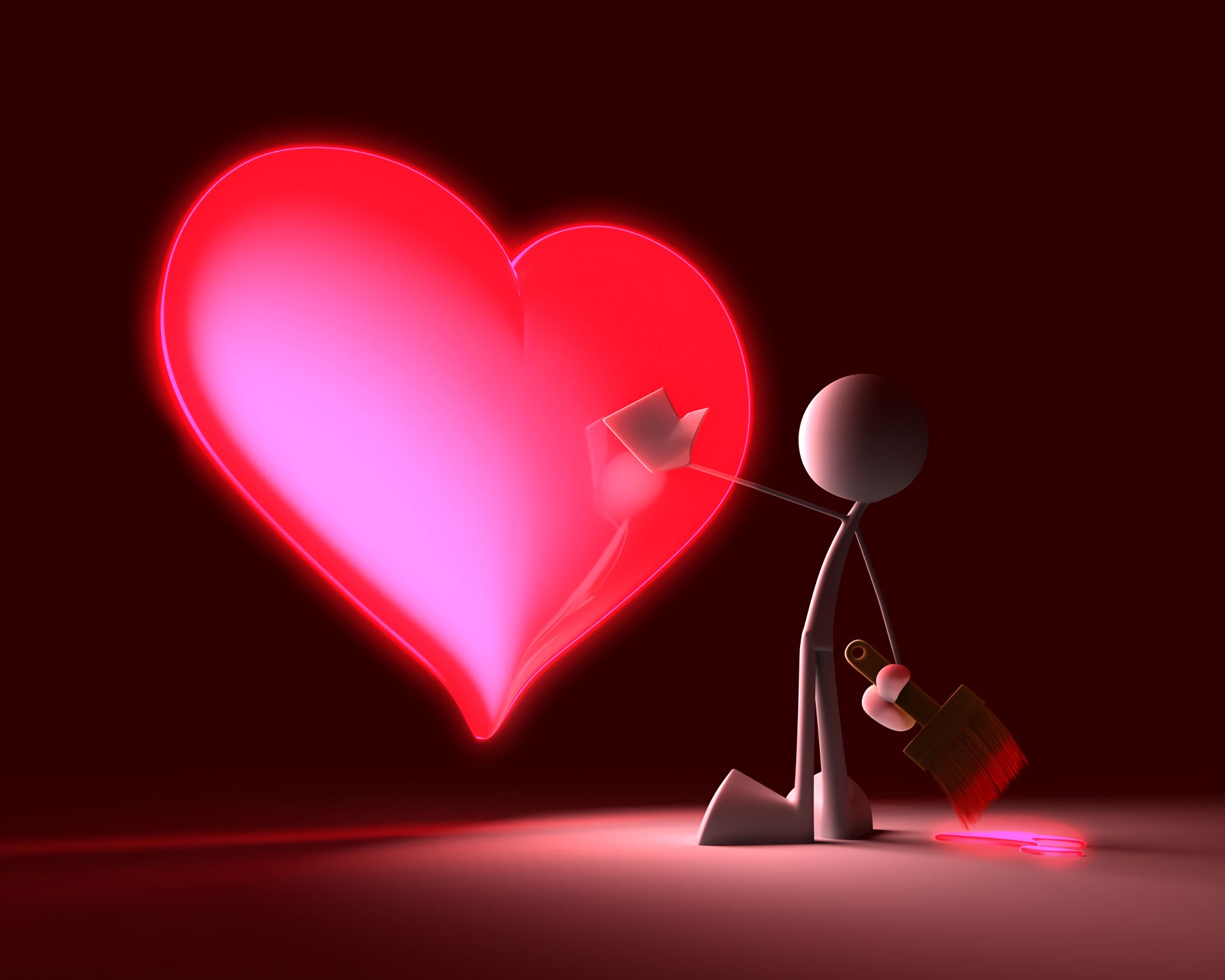 Download mobile wallpaper Heart, Artistic for free.