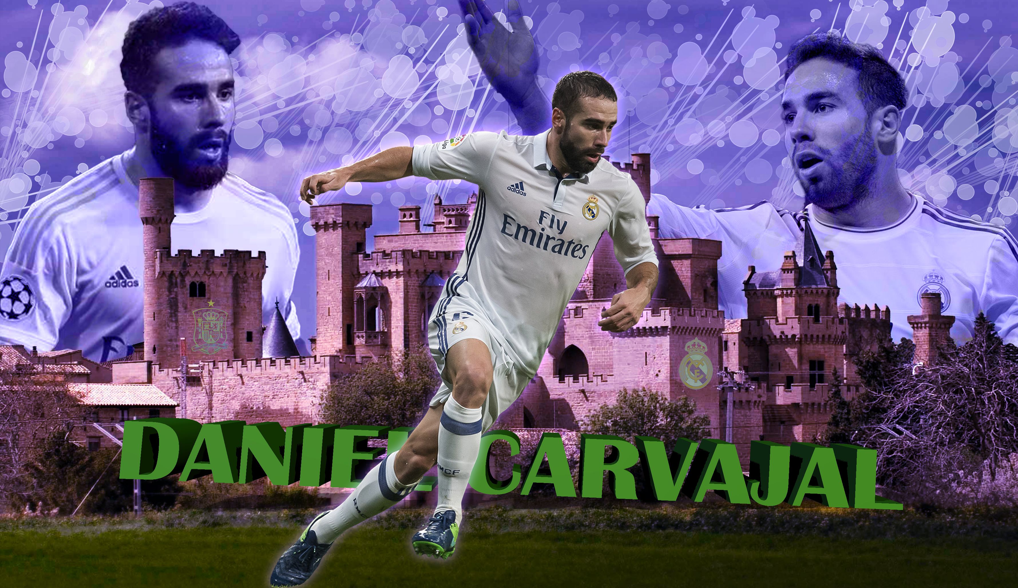 Handy-Wallpaper Sport, Fußball, Real Madrid Cf, Daniel Carvajal kostenlos herunterladen.