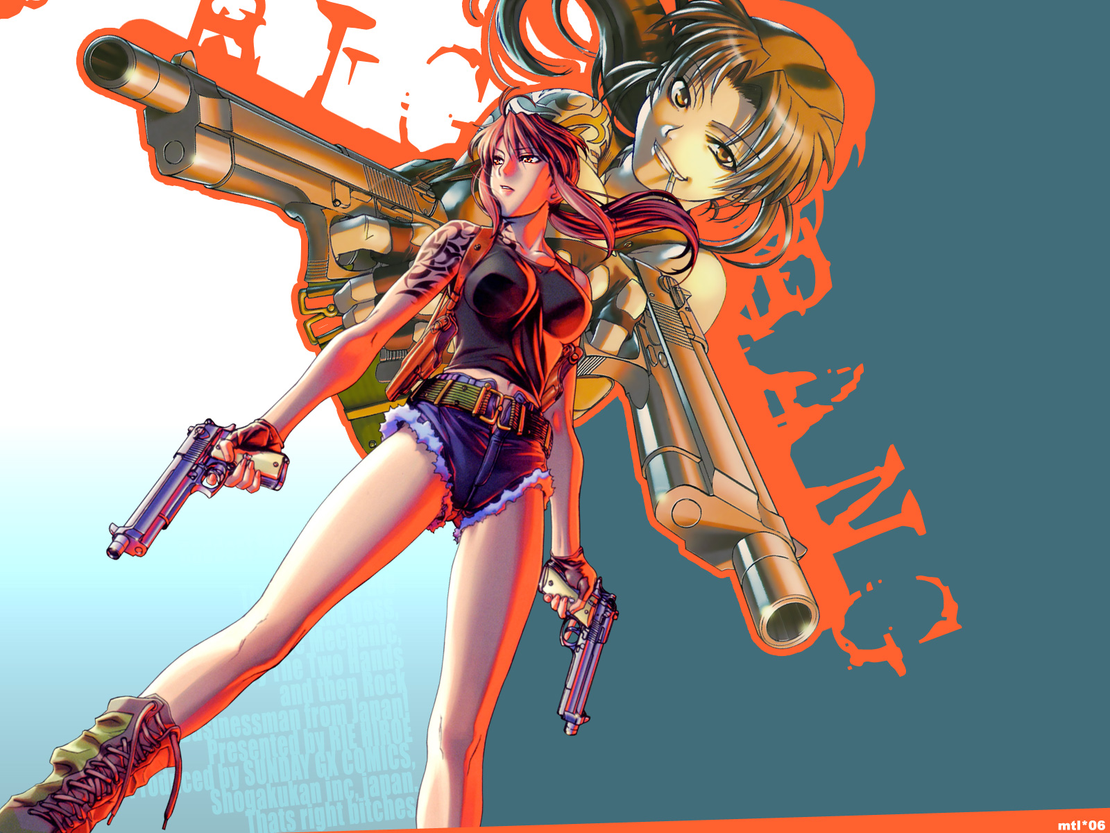 Free download wallpaper Anime, Black Lagoon on your PC desktop