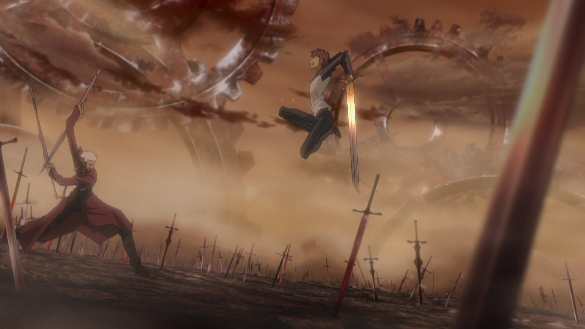 Популярные заставки и фоны Fate/stay Night: Unlimited Blade Works (2010) на компьютер