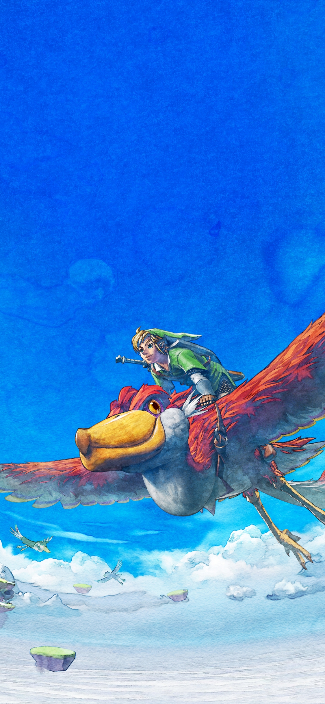 Descarga gratuita de fondo de pantalla para móvil de The Legend Of Zelda: Skyward Sword, Enlace, Zelda, Videojuego.