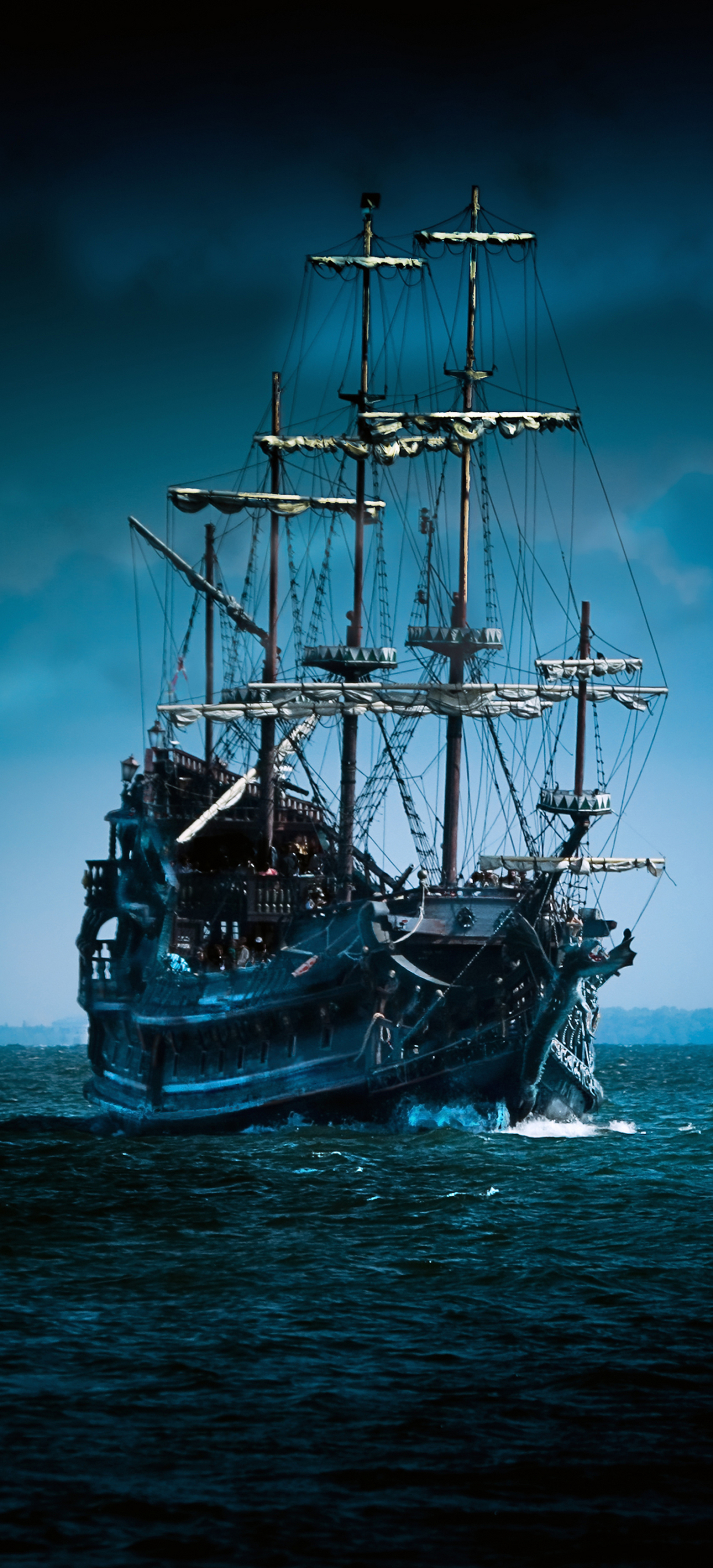 Download mobile wallpaper Fantasy, Sailboat, Ship for free.
