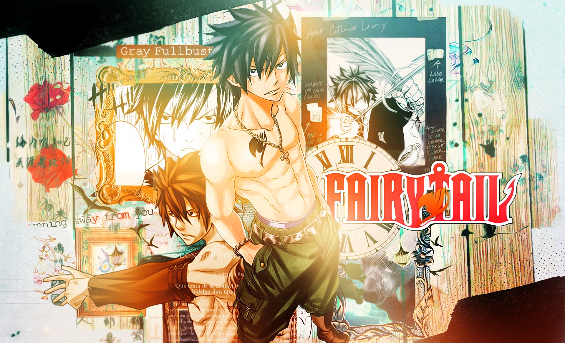 Descarga gratuita de fondo de pantalla para móvil de Fairy Tail, Animado, Fullbuster Gris.