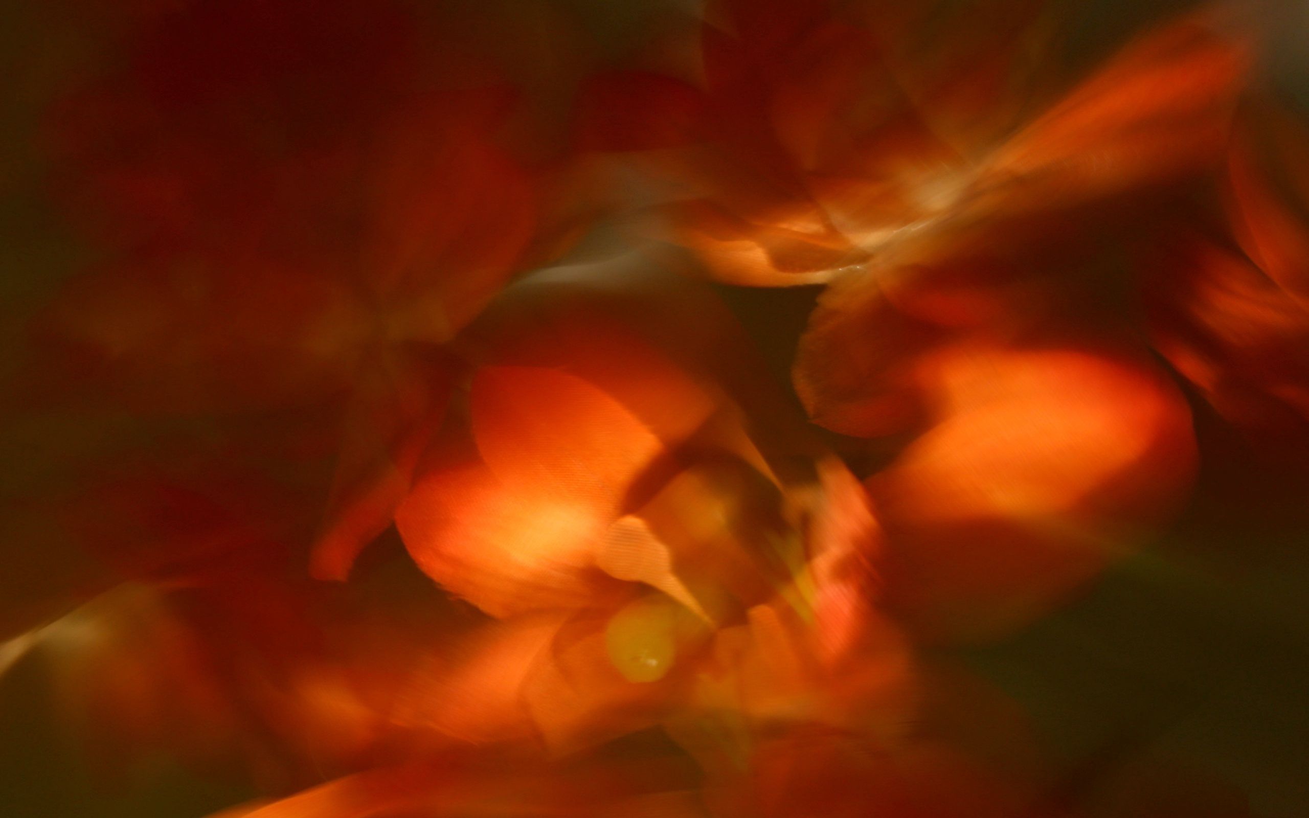 blurred, abstract, fire, shine, light, paints, greased