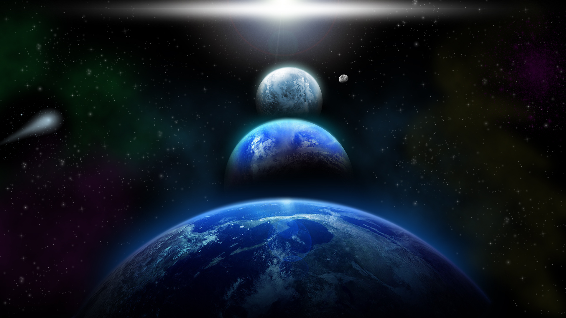 Téléchargez des papiers peints mobile Planètes, Espace, Planète, Science Fiction gratuitement.