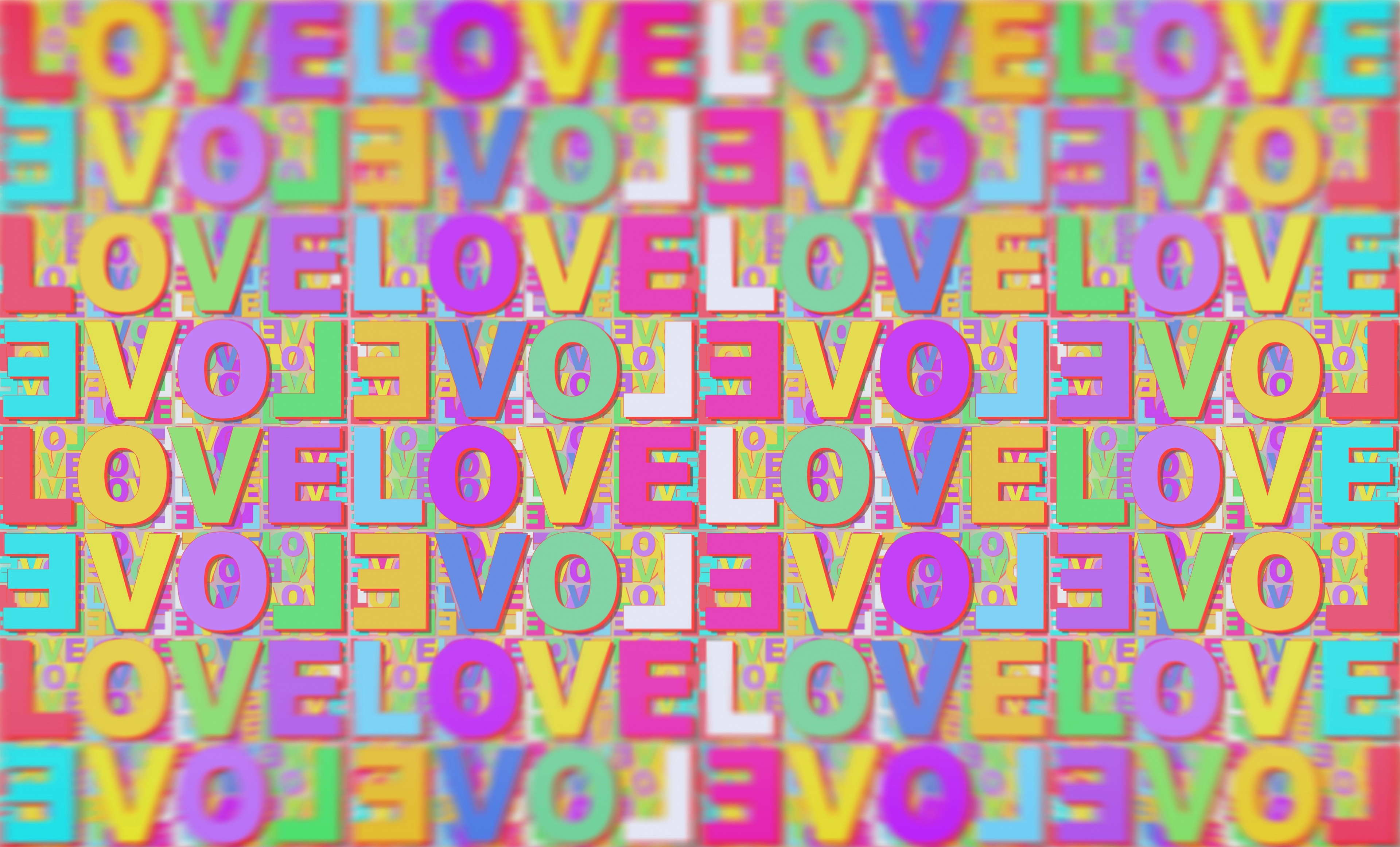 Download mobile wallpaper Love, Typography, Colors, Colorful, Artistic for free.