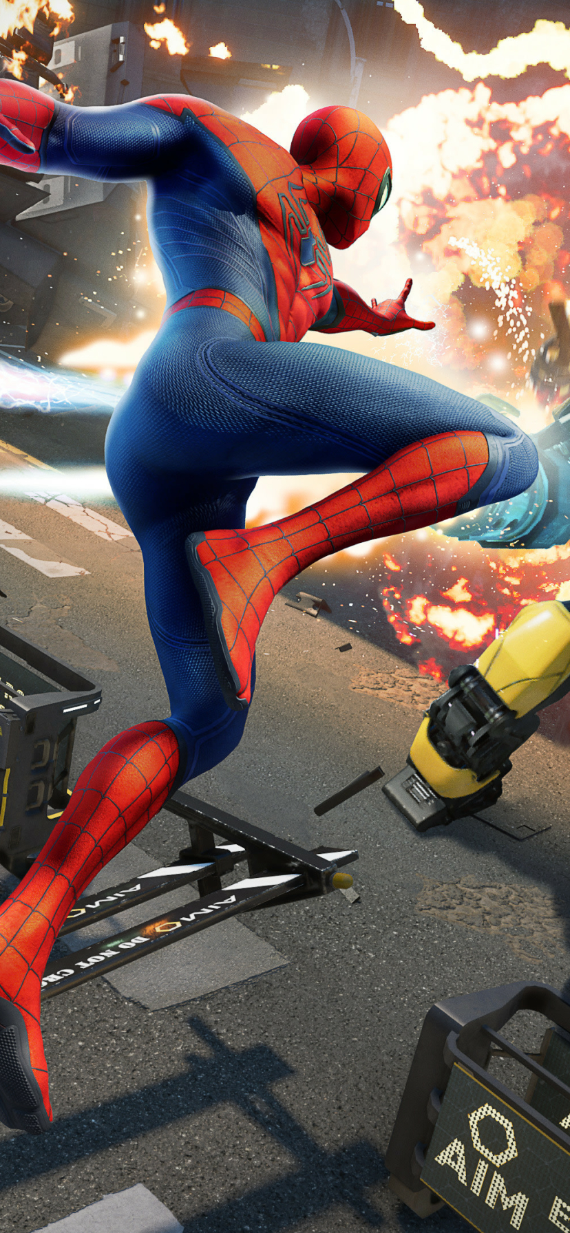 Handy-Wallpaper Computerspiele, Spider Man, Die Rächer, Marvel's Avengers kostenlos herunterladen.