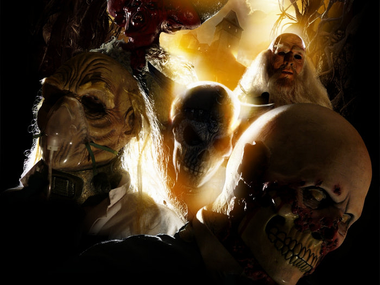 Download mobile wallpaper Dark, Zombie for free.