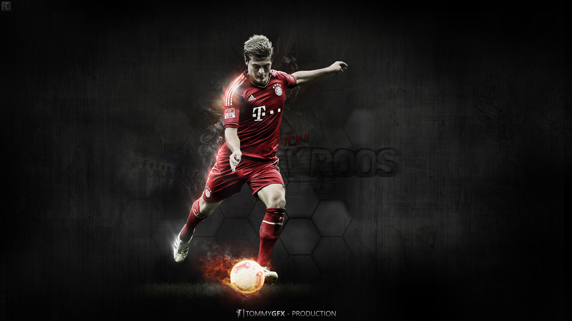 Téléchargez des papiers peints mobile Des Sports, Football, Fc Bayern München, Toni Kroos gratuitement.