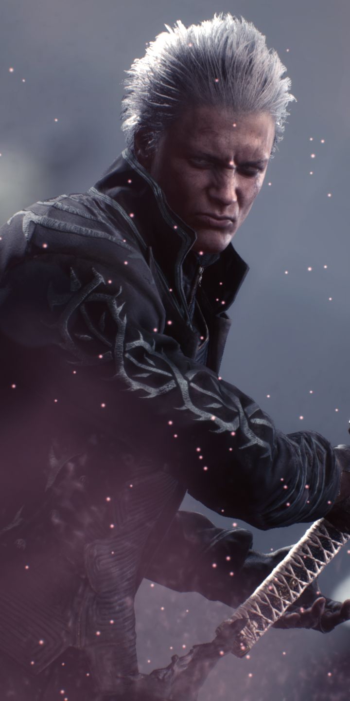 Handy-Wallpaper Devil May Cry, Computerspiele, Vergil (Devil May Cry), Devil May Cry 5 kostenlos herunterladen.