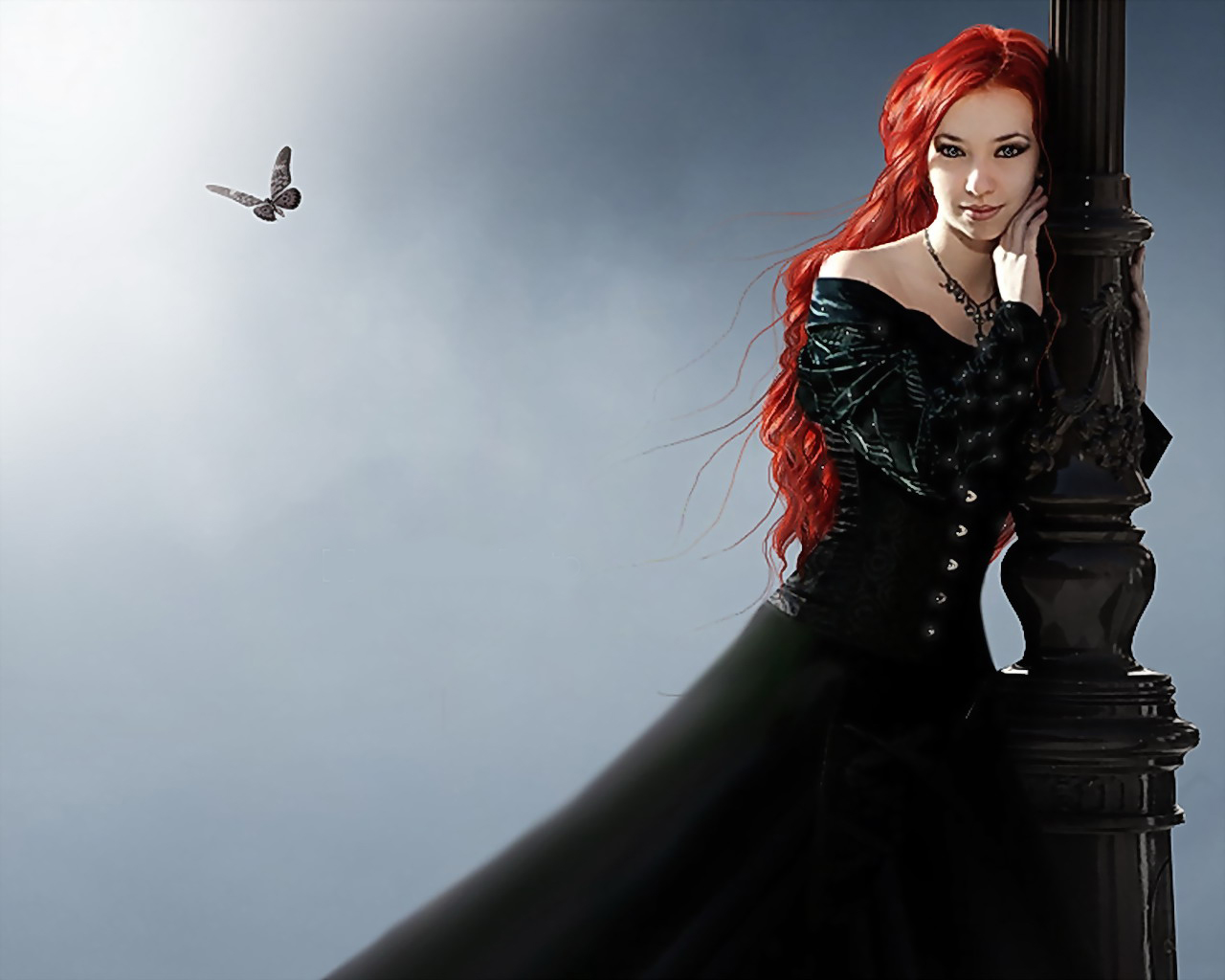 Download mobile wallpaper Gothic, Women for free.