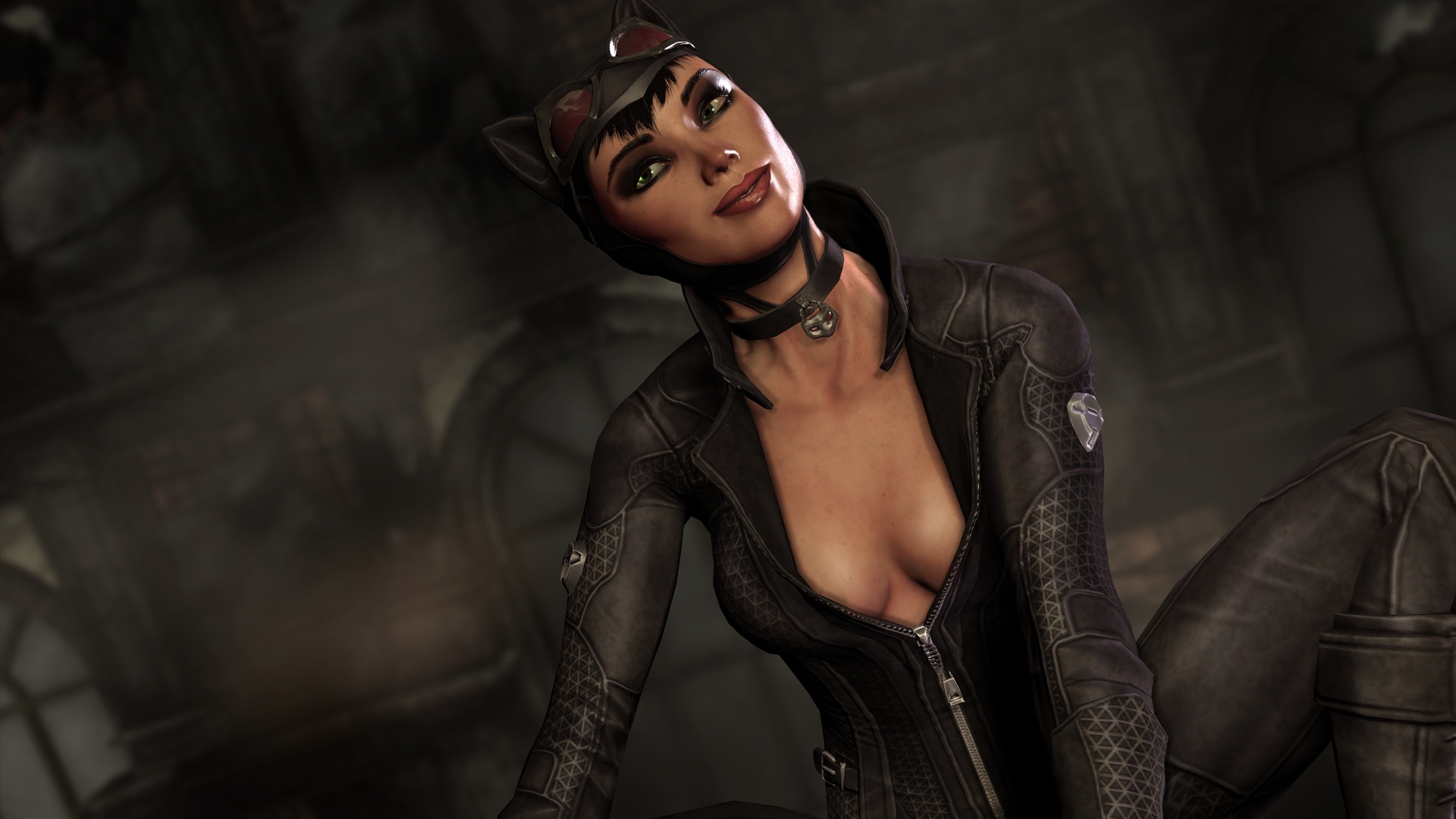Téléchargez des papiers peints mobile Catwoman, Jeux Vidéo, Homme Chauve Souris, Batman: Arkham City gratuitement.