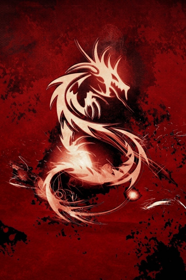 Handy-Wallpaper Mortal Kombat, Drachen, Logo, Computerspiele kostenlos herunterladen.