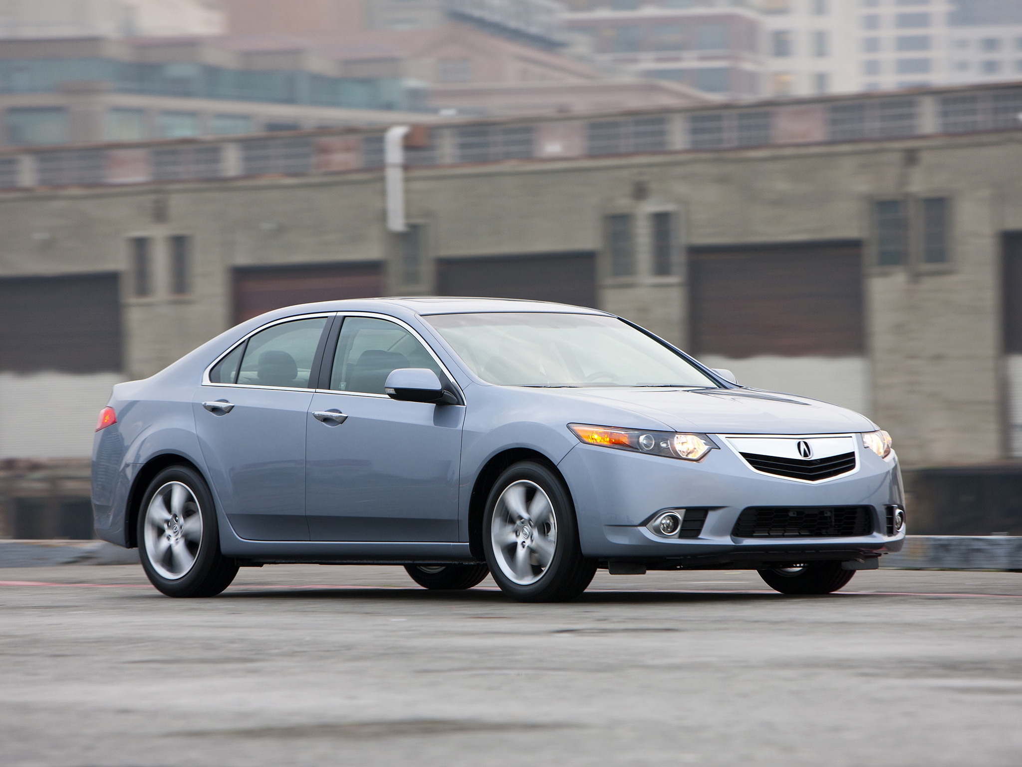 Free download wallpaper Auto, Acura, Cars, Building, Asphalt, Side View, Speed, Style, Akura, 2010, Tsx on your PC desktop