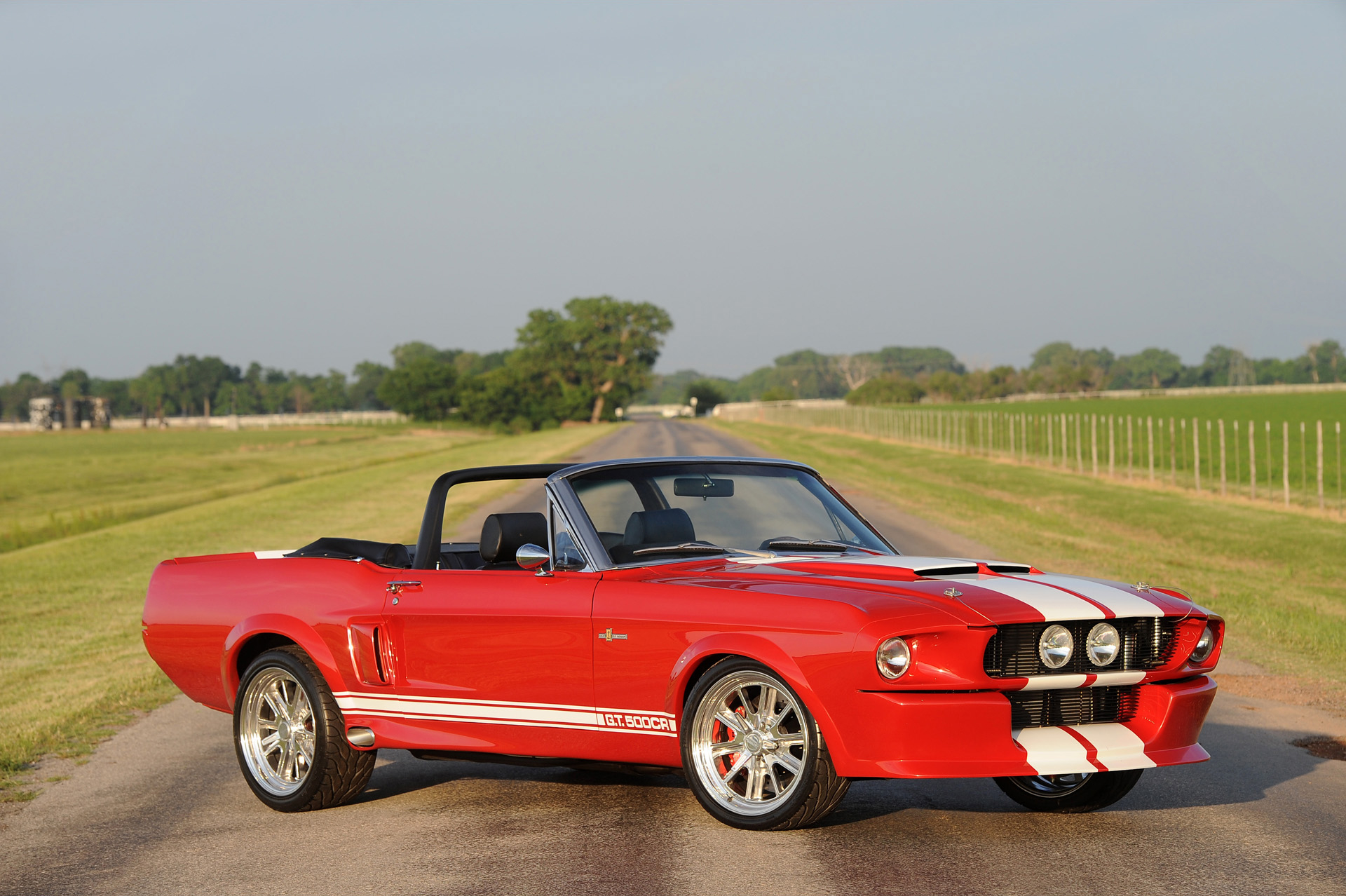 vehicles, shelby gt500 classic recreation, classic car, convertible, muscle car, ford
