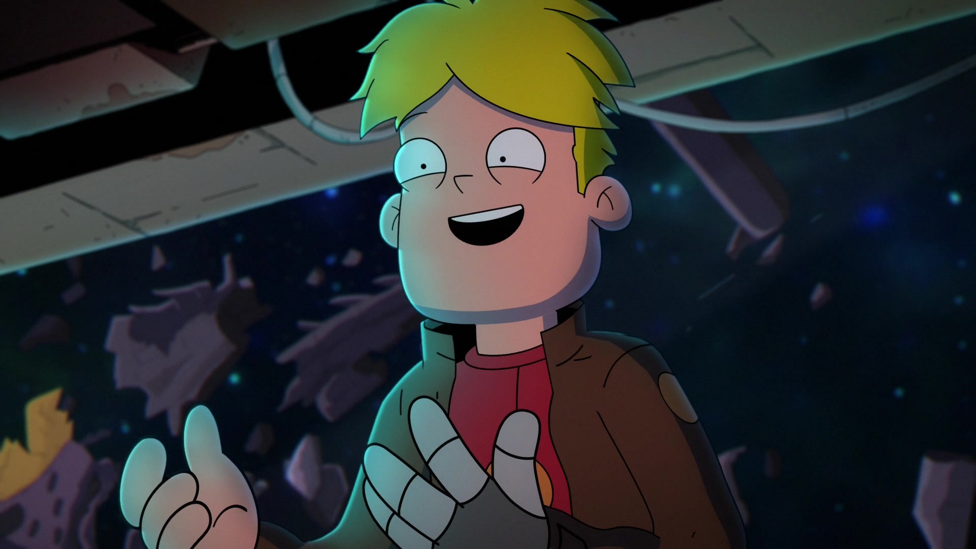 Free download wallpaper Smile, Blonde, Tv Show, Gary Goodspeed, Final Space on your PC desktop