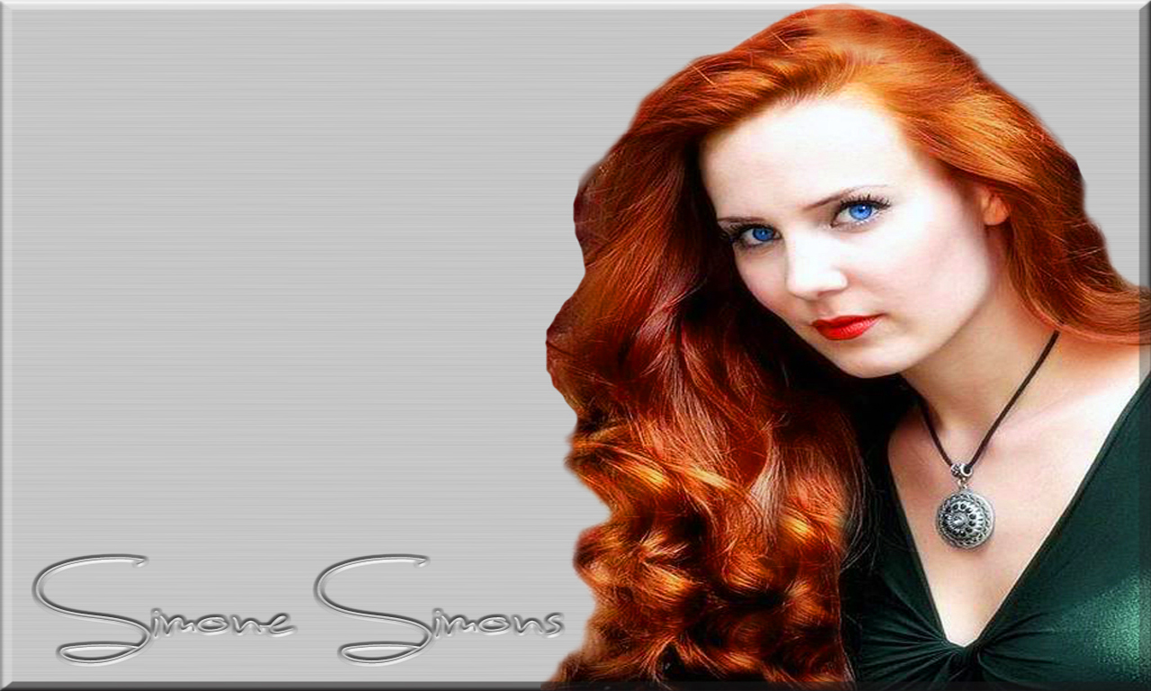 simone simons, music, musician, redhead