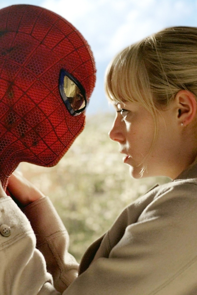 Download mobile wallpaper Spider Man, Movie, The Amazing Spider Man, Gwen Stacy for free.