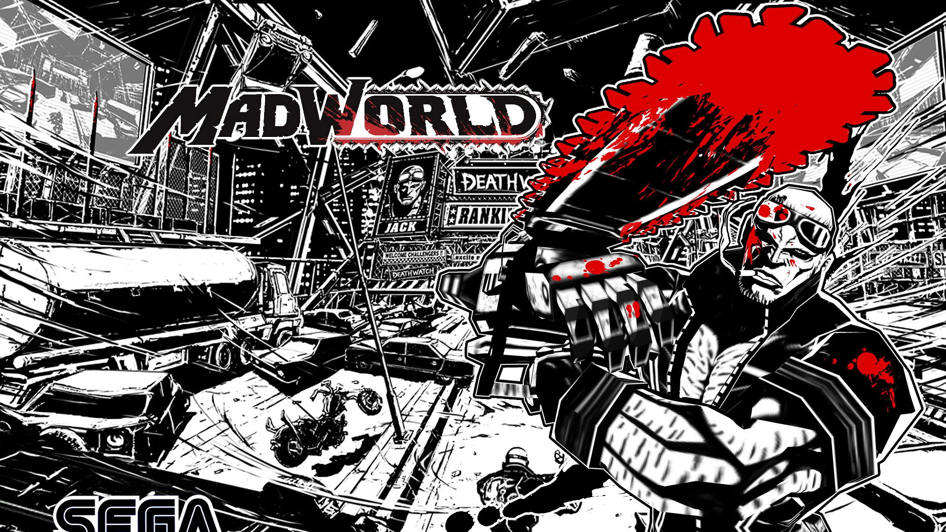 726468 baixar papel de parede videogame, madworld - protetores de tela e imagens gratuitamente