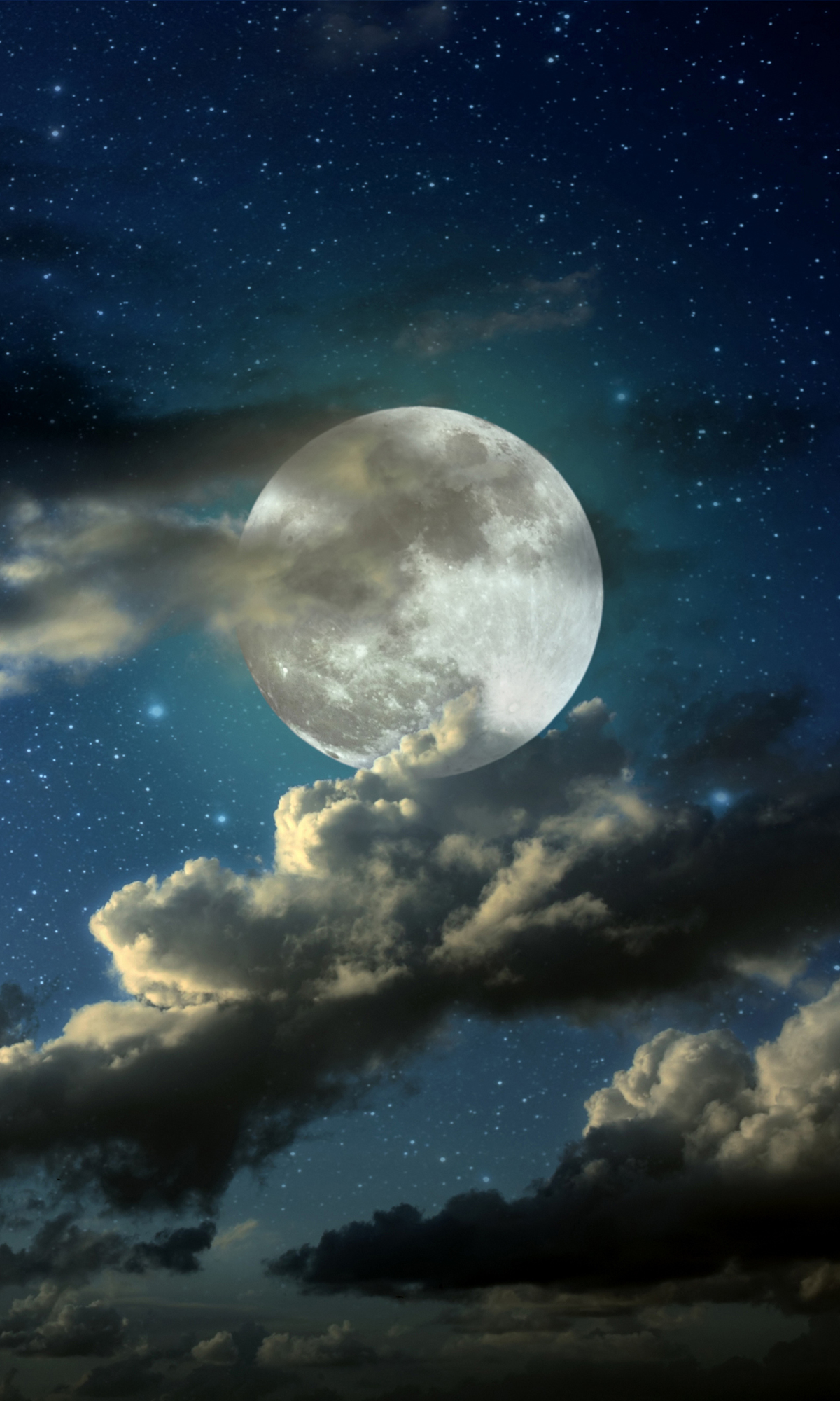 Download mobile wallpaper Moon, Earth for free.