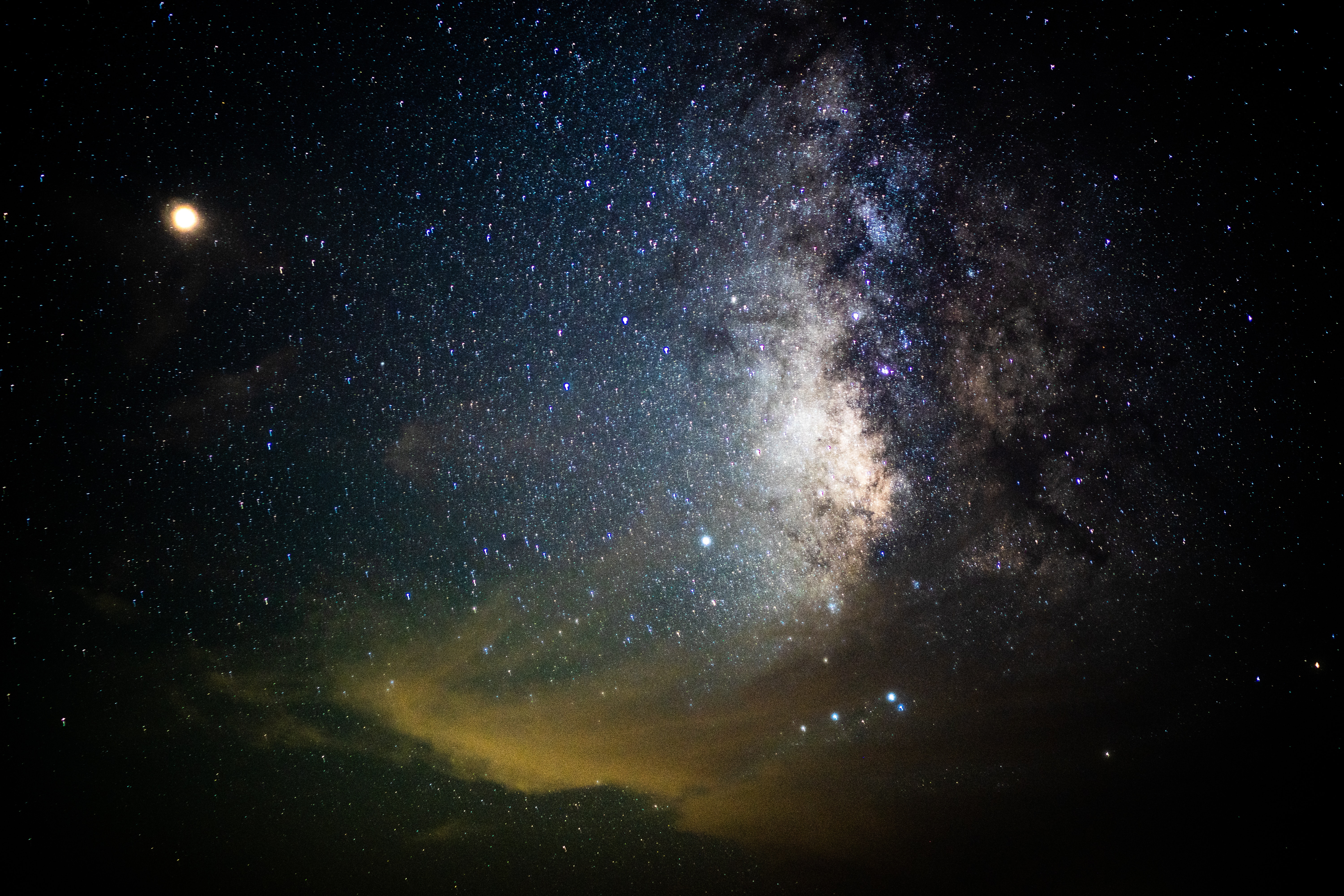 universe, stars, starry sky, milky way, astronomy 1080p