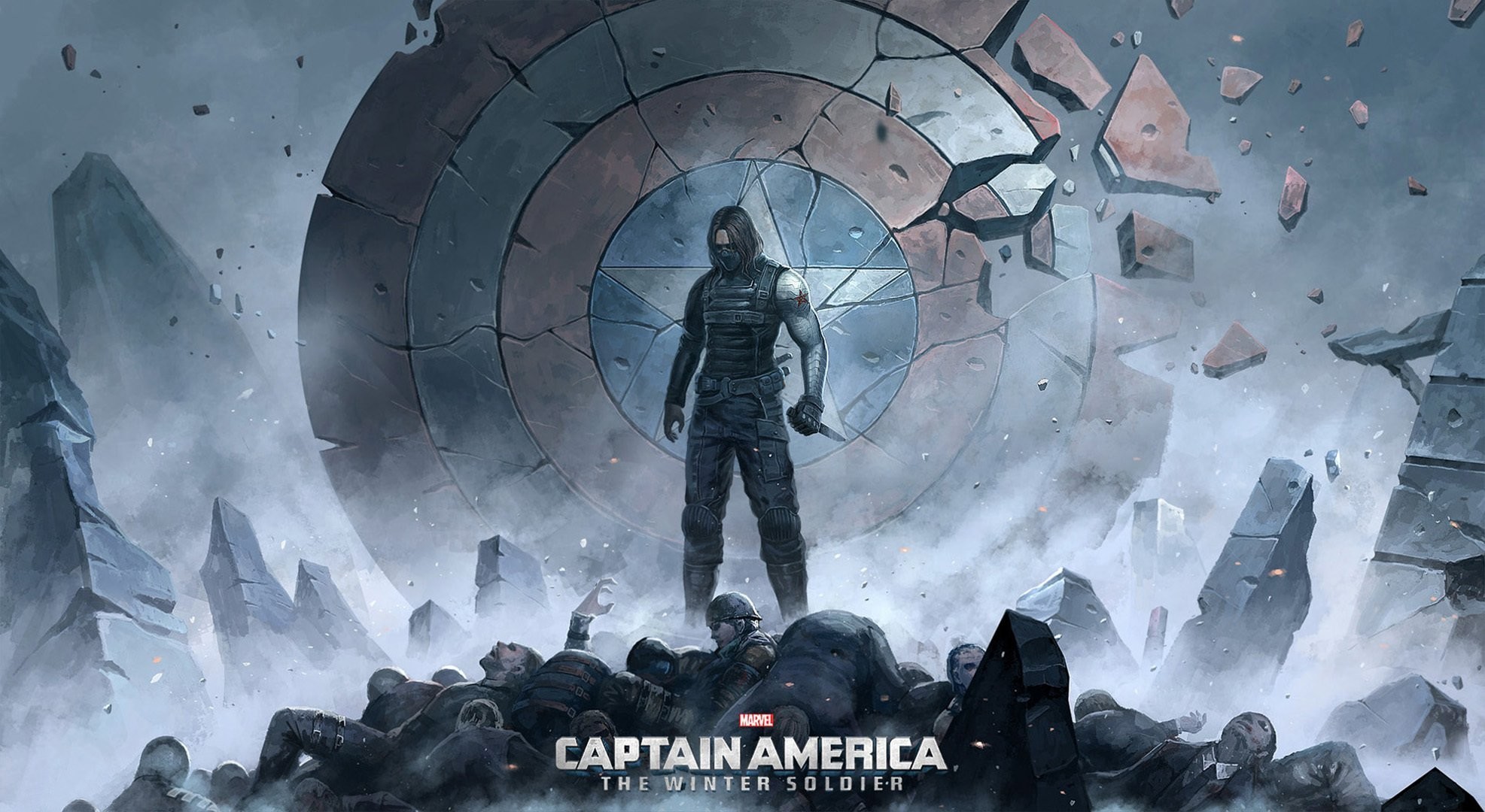 Handy-Wallpaper Captain America, Filme, Wintersoldat, The Return Of The First Avenger kostenlos herunterladen.