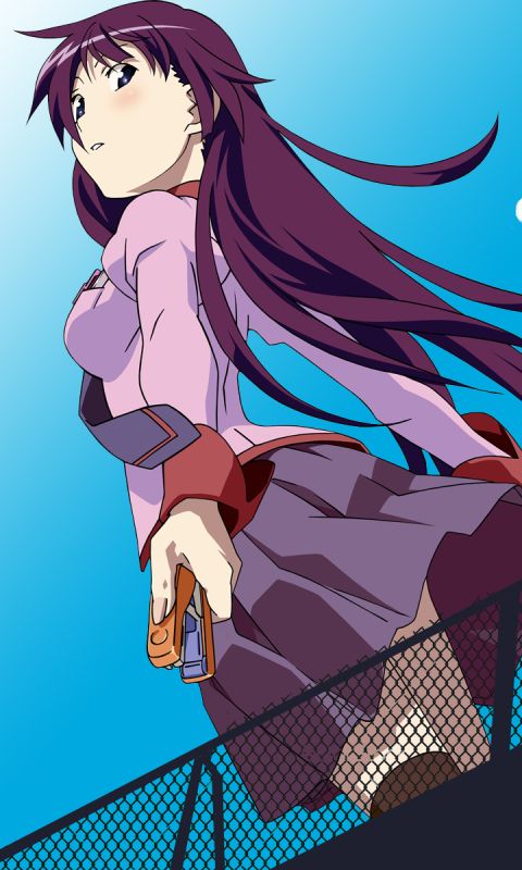 Download mobile wallpaper Anime, Monogatari (Series), Hitagi Senjōgahara for free.