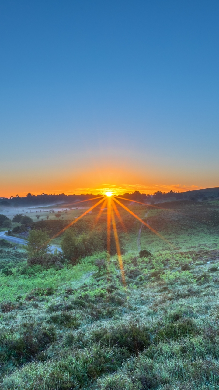 Handy-Wallpaper Landschaft, Natur, Himmel, Sonnenuntergang, Erde/natur kostenlos herunterladen.