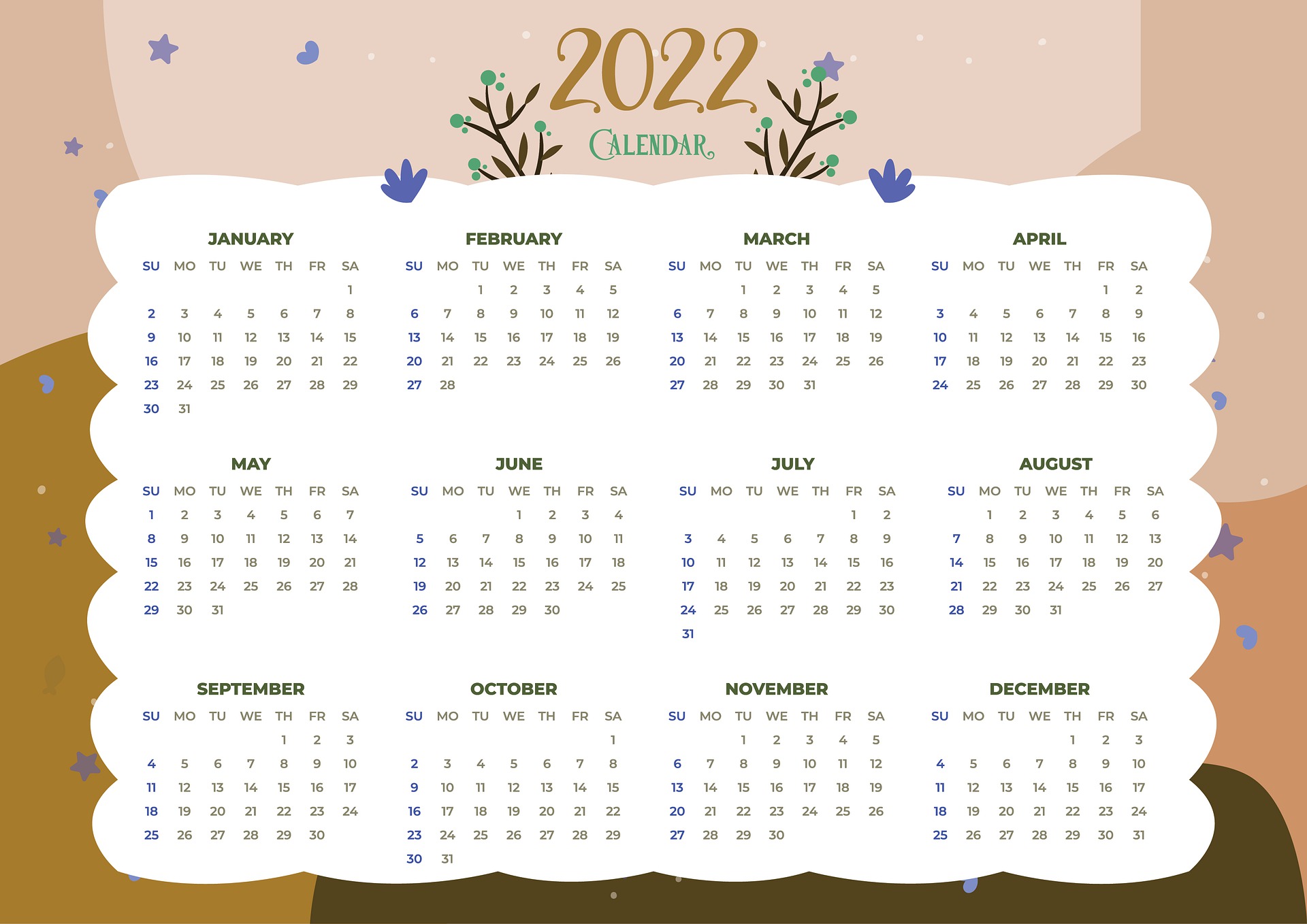 Download mobile wallpaper Calendar, Misc for free.