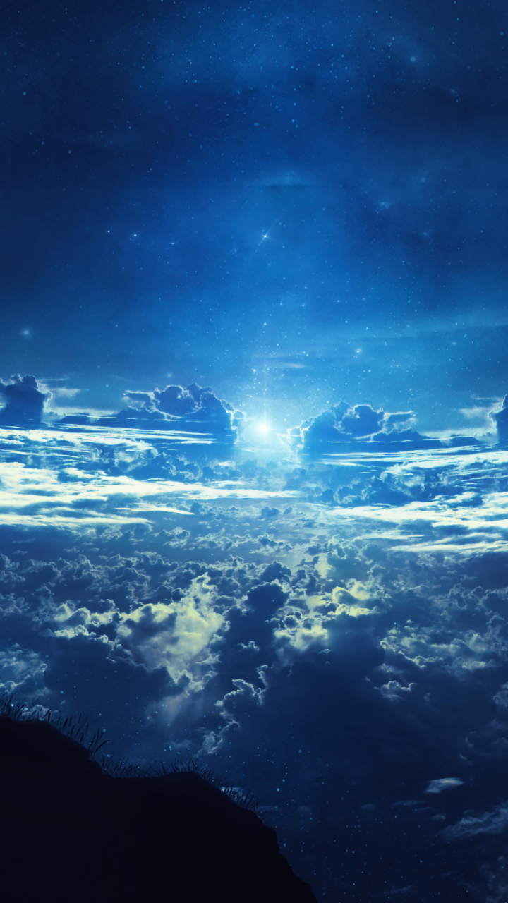 Download mobile wallpaper Fantasy, Sky, Cloud for free.